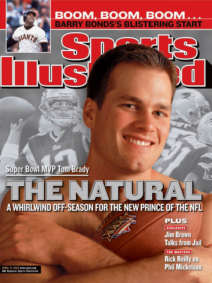 2002 0415 SI cover Tom Brady 001250694